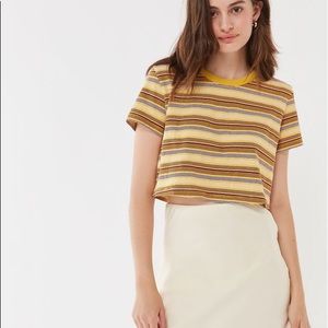 Urban Outfitters Boxy Striped Best Friend Tee